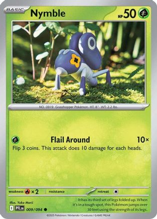 Nymble (009/094) - ME02 Phantasmal Flames Reverse Holofoil
