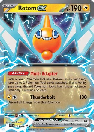 Rotom ex (029/094) - ME02 Phantasmal Flames Holofoil