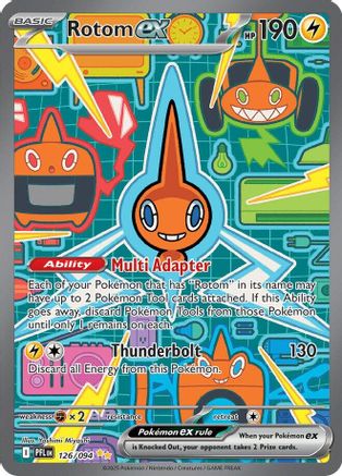 Rotom ex (126/094) - ME02 Phantasmal Flames Holofoil