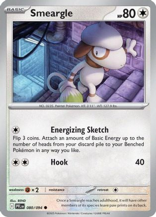 Smeargle (080) - ME02 Phantasmal Flames Reverse Holofoil