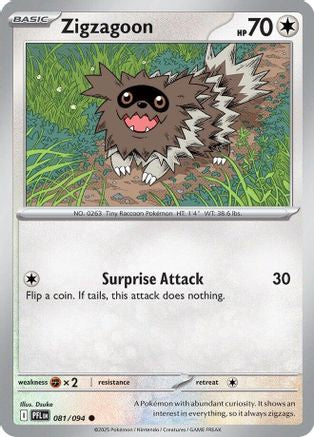 Zigzagoon (081/null) - ME02 Phantasmal Flames