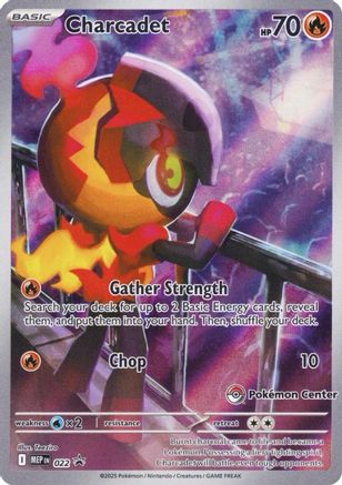 Charcadet (Pokemon Center Exclusive) (022) - ME Mega Evolution Promo Holofoil