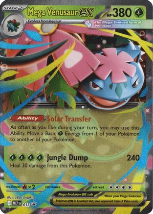 Mega Venusaur ex (013) - ME Mega Evolution Promo Holofoil