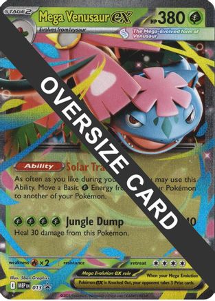 Mega Venusaur ex (013) - Jumbo Cards Holofoil