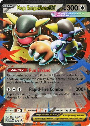Mega Kangaskhan ex (025) - ME Mega Evolution Promo Holofoil