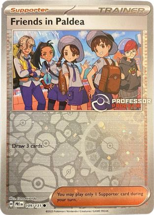Friends in Paldea (109/131) - Professor Program Promos Reverse Holofoil
