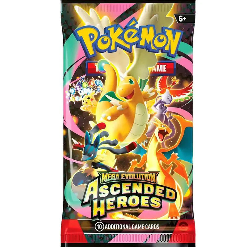 Pokemon Mega Evolution - Ascended Heroes Booster Pack