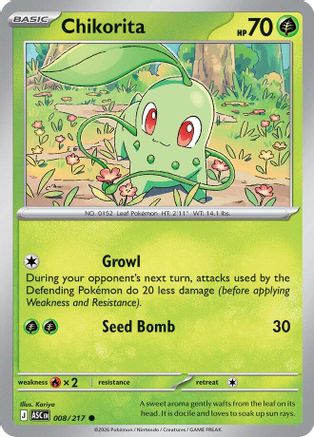 Chikorita (008) - ME Ascended Heroes