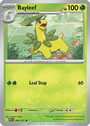 Bayleef (009) - ME Ascended Heroes Reverse Holofoil