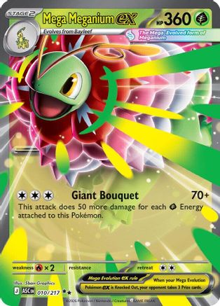 Mega Meganium ex (010/217) - ME Ascended Heroes Holofoil
