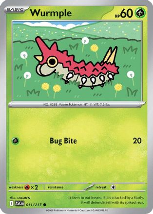 Wurmple (011) - ME Ascended Heroes