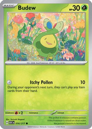 Budew (016/217) - ME Ascended Heroes