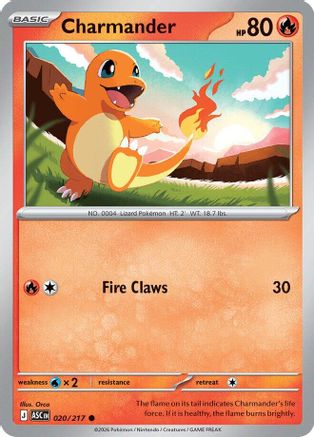 Charmander (020) - ME Ascended Heroes