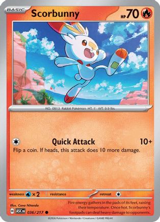 Scorbunny (036/217) - ME Ascended Heroes