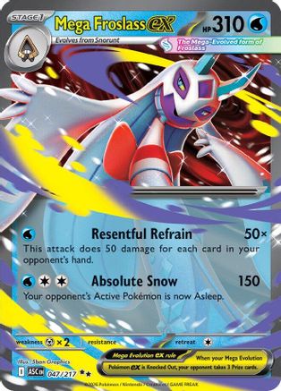Mega Froslass ex (047/217) - ME Ascended Heroes Holofoil