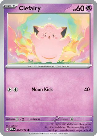 Clefairy (074) - ME Ascended Heroes