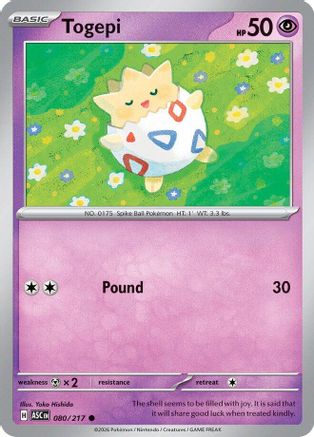 Togepi (080) - ME Ascended Heroes