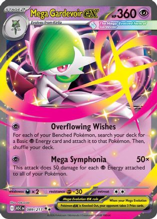 Mega Gardevoir ex (089) - ME Ascended Heroes Holofoil