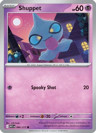 Shuppet (090) - ME Ascended Heroes