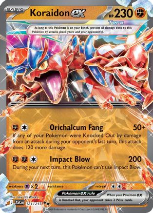 Koraidon ex (121) - ME Ascended Heroes Holofoil