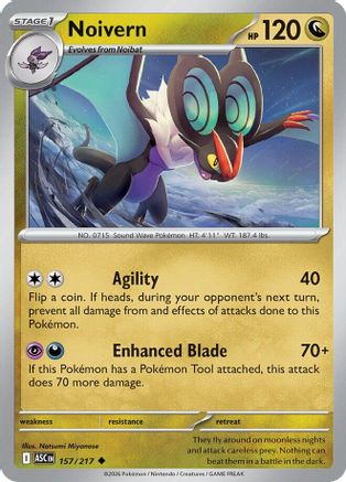 Noivern (157) - ME Ascended Heroes Reverse Holofoil