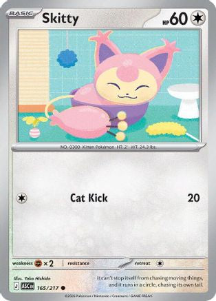 Skitty (165) - ME Ascended Heroes Reverse Holofoil