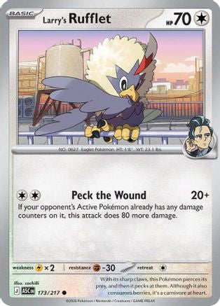 Larry's Rufflet (173) - ME Ascended Heroes Reverse Holofoil