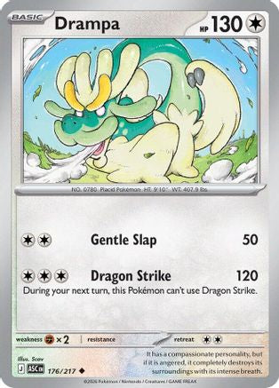 Drampa (176) - ME Ascended Heroes Reverse Holofoil