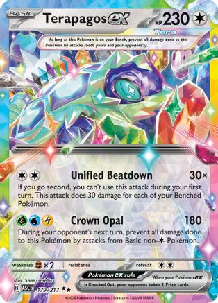 Terapagos ex (179) - ME Ascended Heroes Holofoil