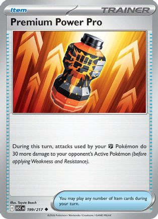 Premium Power Pro (199) - ME Ascended Heroes Reverse Holofoil
