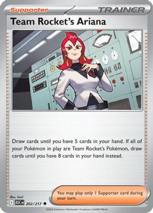 Team Rocket's Ariana (202) - ME Ascended Heroes