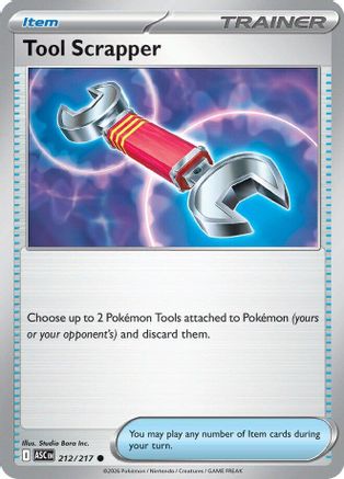 Tool Scrapper (212) - ME Ascended Heroes Reverse Holofoil