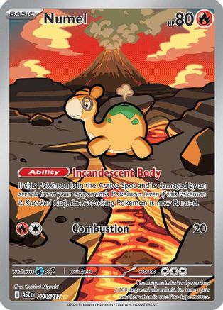 Numel (223/217) - ME Ascended Heroes Holofoil