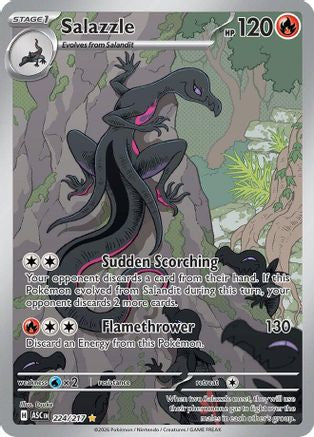 Salazzle (224/217) - ME Ascended Heroes Holofoil