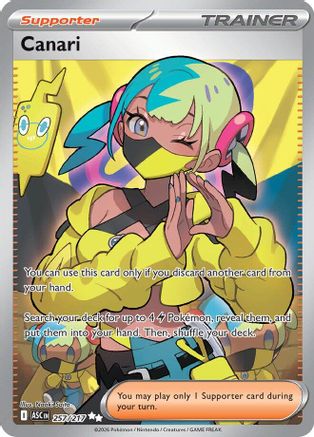 Canari (257/217) - ME Ascended Heroes Holofoil