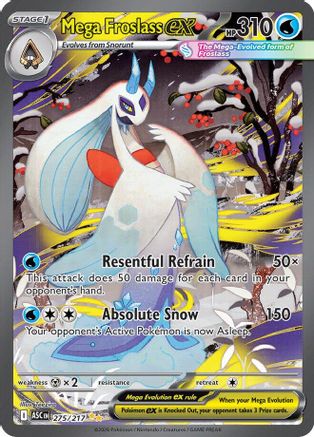 Mega Froslass ex (275/217) - ME Ascended Heroes Holofoil