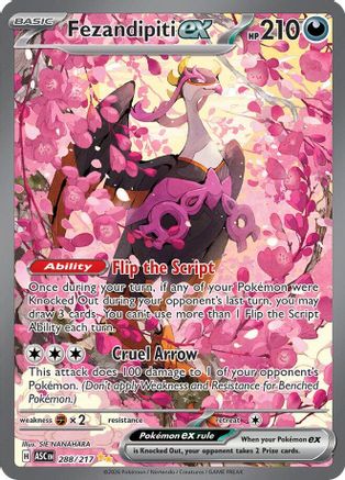 Fezandipiti ex (288/217) - ME Ascended Heroes Holofoil
