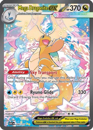 Mega Dragonite ex (290/217) - ME Ascended Heroes Holofoil