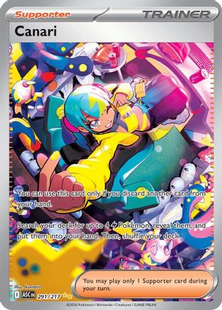 Canari (291/217) - ME Ascended Heroes Holofoil