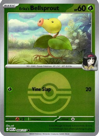 Erika's Bellsprout (Poke Ball) (004) - ME Ascended Heroes Reverse Holofoil