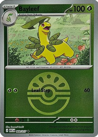 Bayleef (Friend Ball) (009) - ME Ascended Heroes Reverse Holofoil