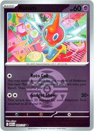 Rotom (Dusk Ball) (092) - ME Ascended Heroes Reverse Holofoil