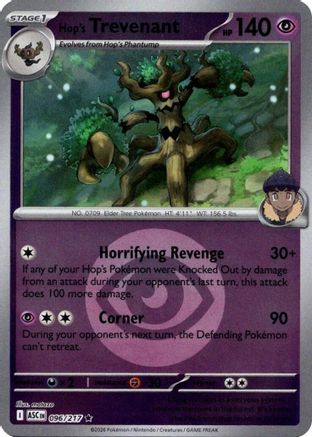 Hop's Trevenant (Energy Symbol Pattern) (096/217) - ME Ascended Heroes Reverse Holofoil