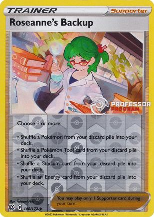 Roseanne's Backup (148) - Professor Program Promos Reverse Holofoil