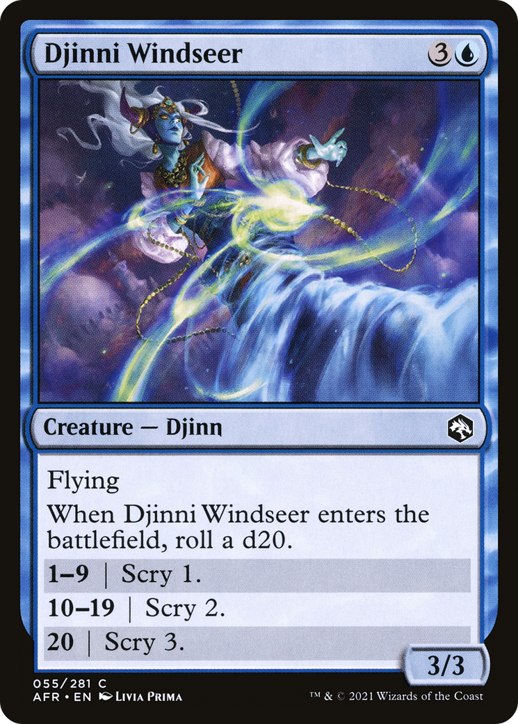 Djinni Windseer [Dungeons & Dragons: Adventures in the Forgotten Realms]