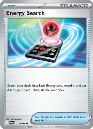 Energy Search (072) - ME03 Perfect Order Reverse Holofoil