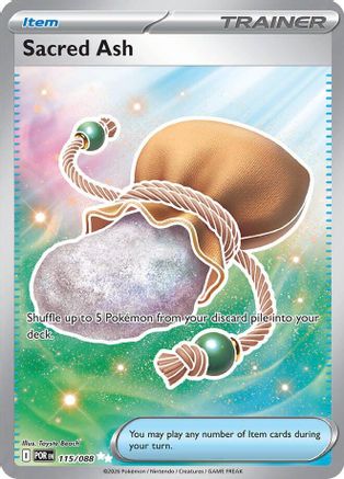 Sacred Ash (115) - ME03 Perfect Order Holofoil