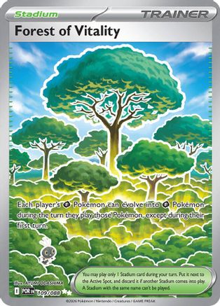 Forest of Vitality (109) - ME03 Perfect Order Holofoil