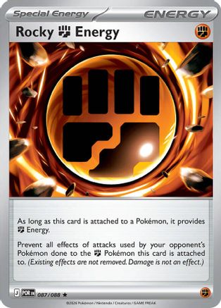 Rocky Fighting Energy (087) - ME03 Perfect Order Holofoil
