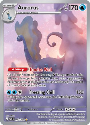 Aurorus (092/088) - ME03 Perfect Order Holofoil